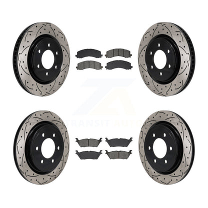 Disc Rotors and Semi-Metallic Brake Pads Kit-KDS-101140