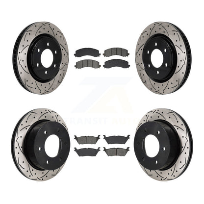 Disc Rotors and Semi-Metallic Brake Pads Kit-KDS-101141