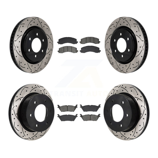Disc Rotors and Semi-Metallic Brake Pads Kit-KDS-101141