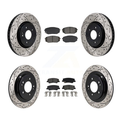 Disc Rotors and Semi-Metallic Brake Pads Kit-KDS-101142