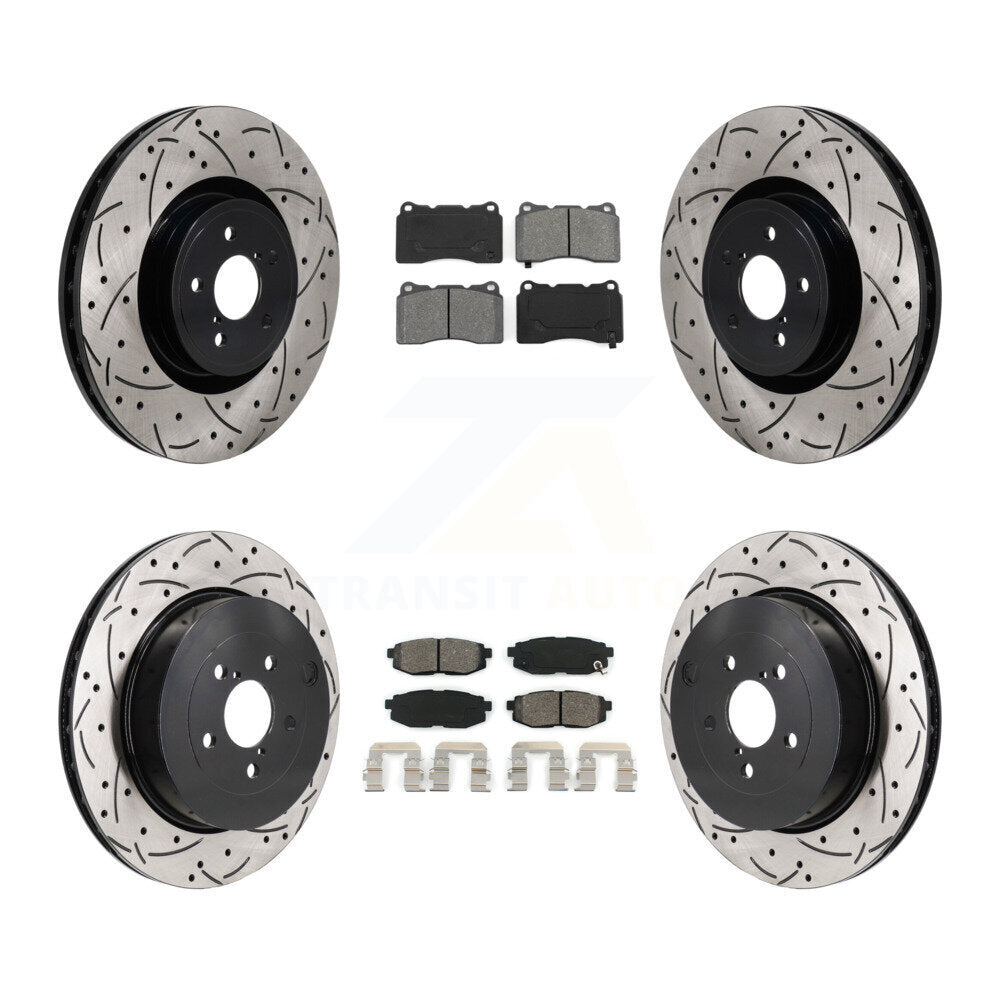 Disc Rotors and Semi-Metallic Brake Pads Kit-KDS-101146 - Kit.bestparts.ca Kit.bestparts.ca