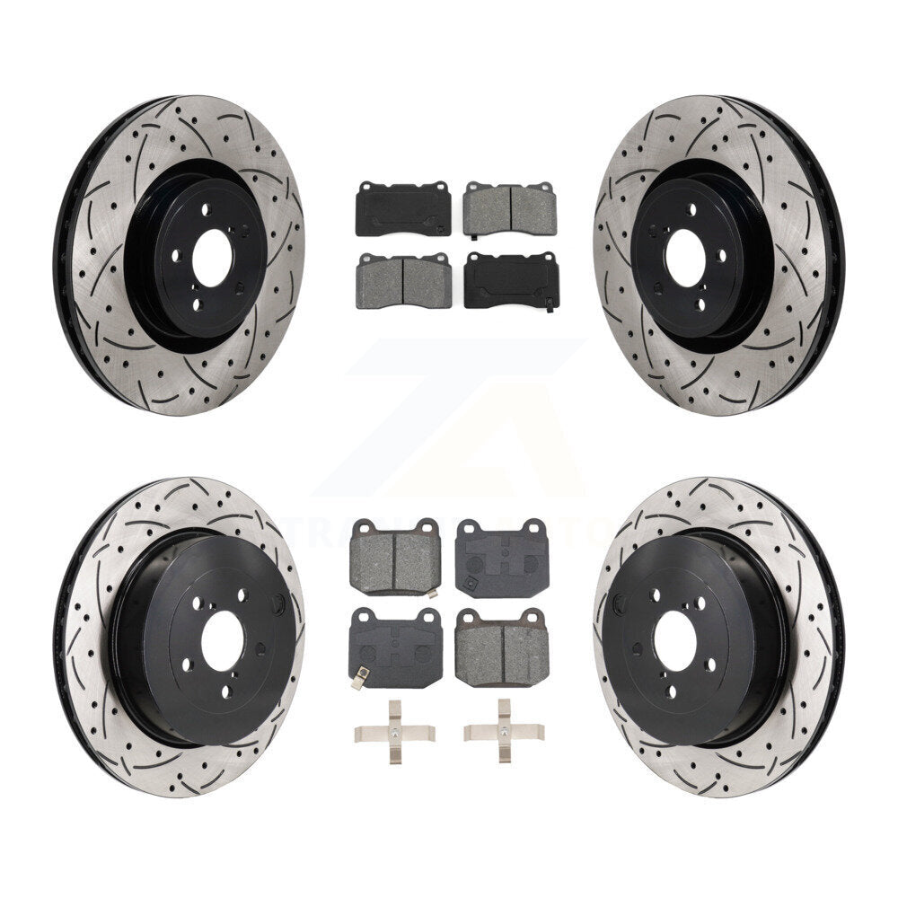 Disc Rotors and Semi-Metallic Brake Pads Kit-KDS-101147 - Kit.bestparts.ca