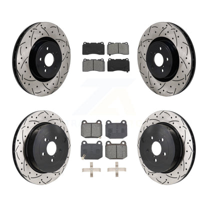 Disc Rotors and Semi-Metallic Brake Pads Kit-KDS-101147 - Kit.bestparts.ca