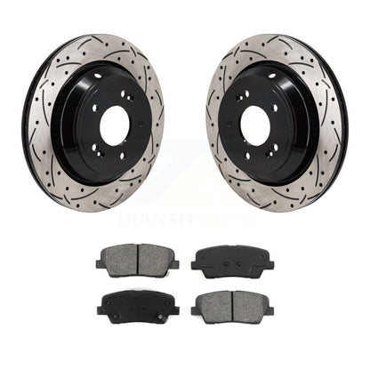 Disc Rotors and Semi-Metallic Brake Pads Kit-KDS-101163 - Kit.bestparts.ca