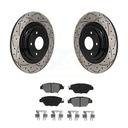 Disc Rotors and Semi-Metallic Brake Pads Kit-KDS-101165 - Kit.bestparts.ca