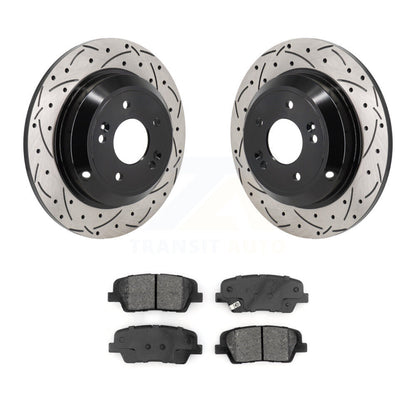 Disc Rotors and Semi-Metallic Brake Pads Kit-KDS-101167 - Kit.bestparts.ca