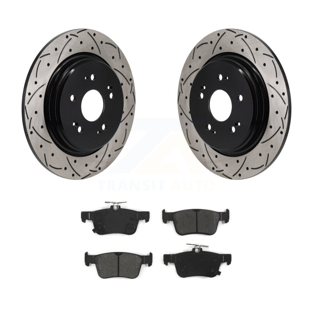 Disc Rotors and Semi-Metallic Brake Pads Kit-KDS-101168 - Kit.bestparts.ca Kit.bestparts.ca