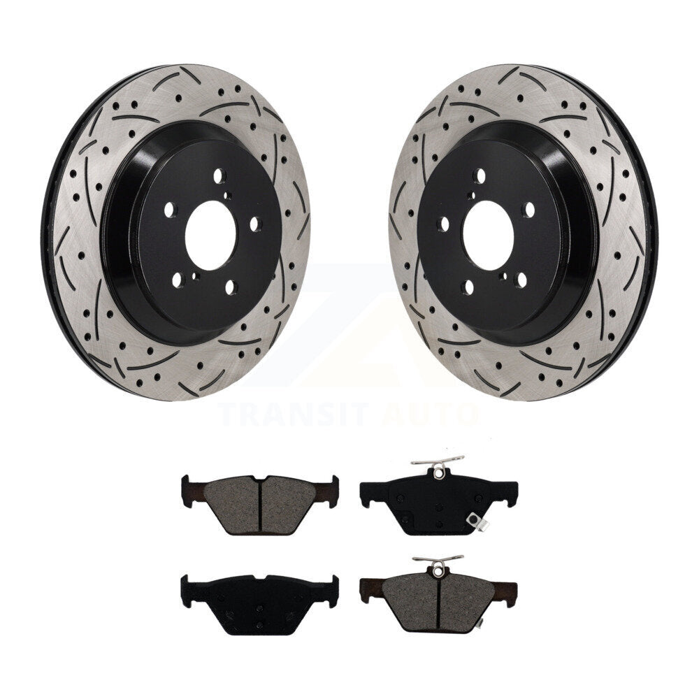 Disc Rotors and Semi-Metallic Brake Pads Kit-KDS-101175 - Kit.bestparts.ca Kit.bestparts.ca