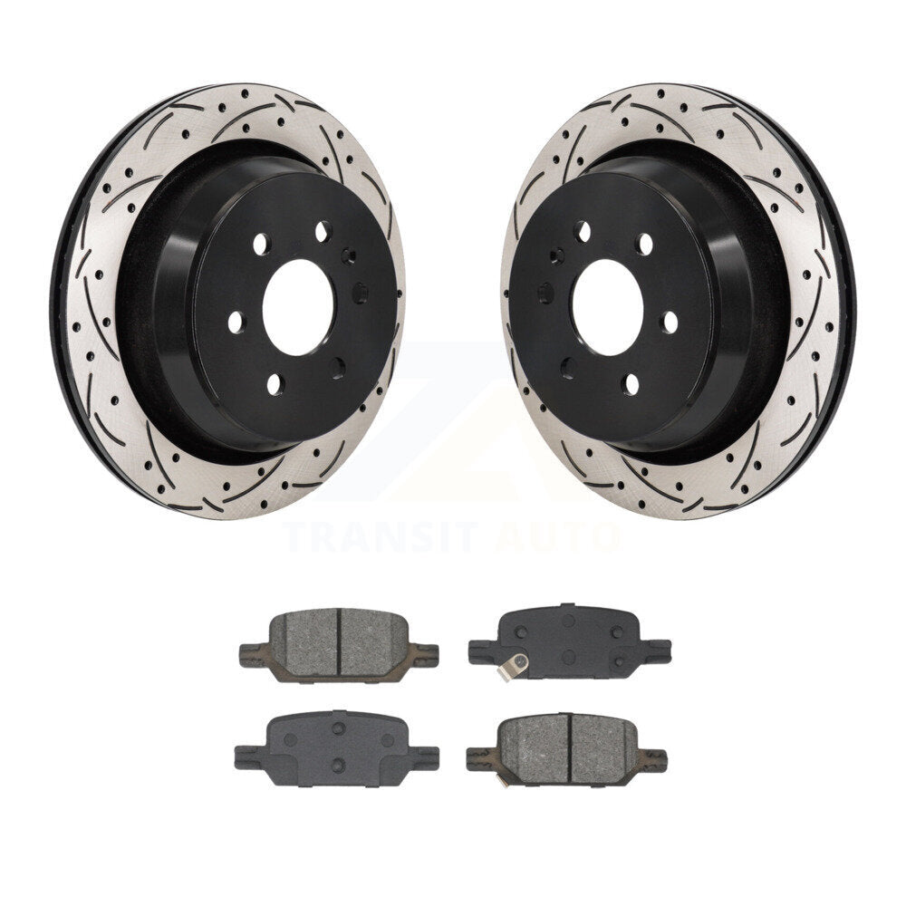 Disc Rotors and Semi-Metallic Brake Pads Kit-KDS-101177 - Kit.bestparts.ca Kit.bestparts.ca