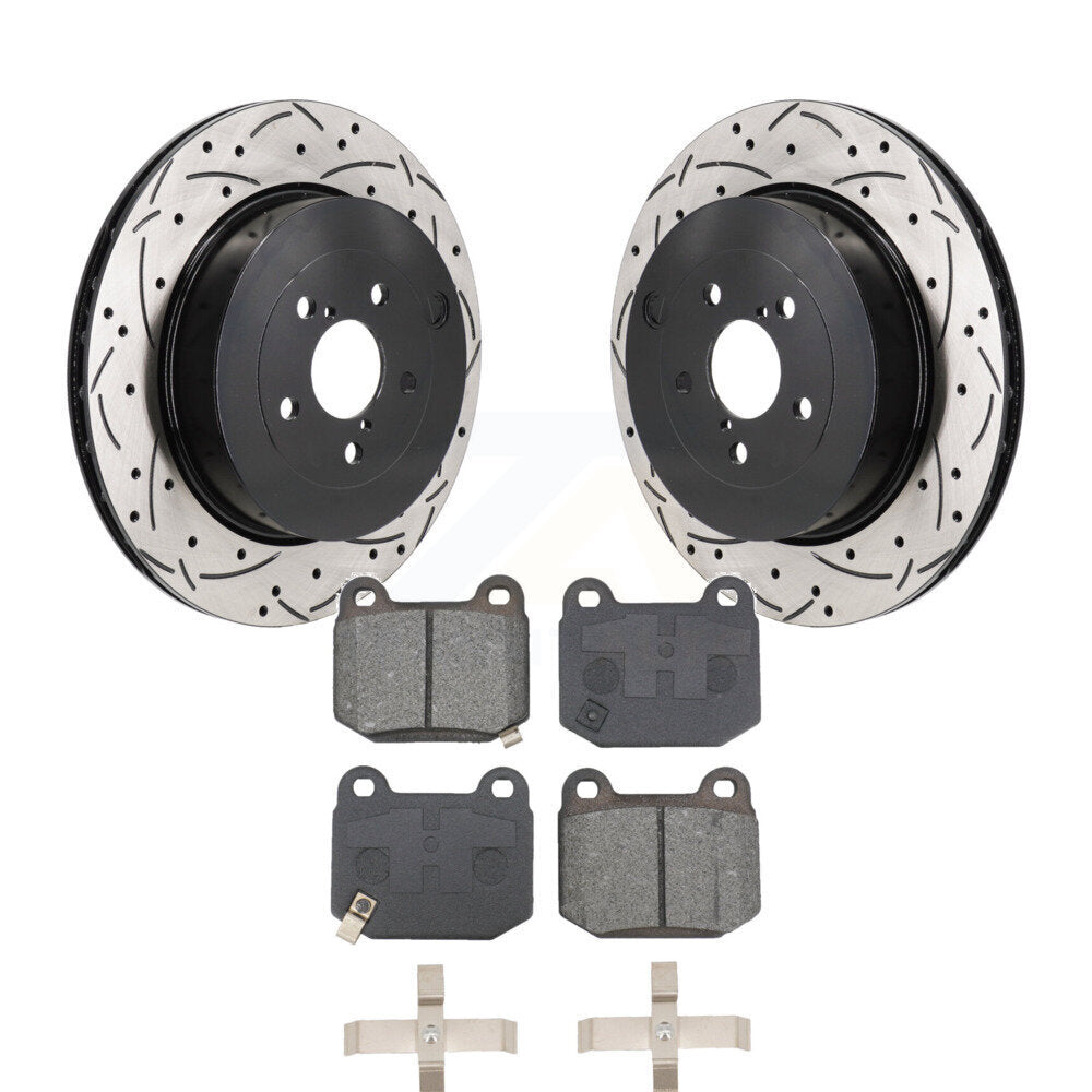 Disc Rotors and Semi-Metallic Brake Pads Kit-KDS-101190 - Kit.bestparts.ca