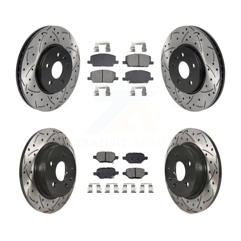 Disc Rotors and Semi-Metallic Brake Pads Kit-KDS-101197 - Kit.bestparts.ca Kit.bestparts.ca