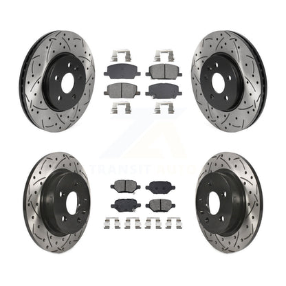 Disc Rotors and Semi-Metallic Brake Pads Kit-KDS-101197 - Kit.bestparts.ca