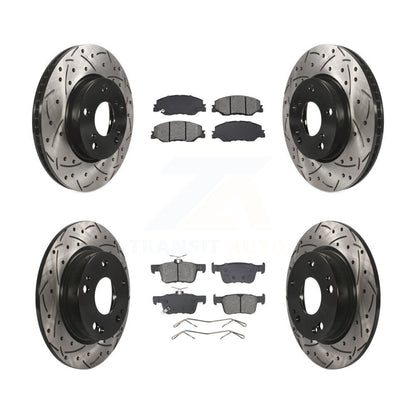 Disc Rotors and Semi-Metallic Brake Pads Kit-KDS-101198 - Kit.bestparts.ca