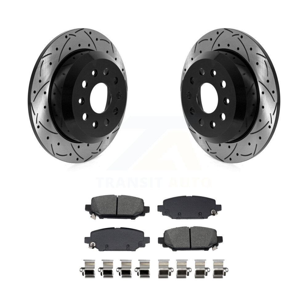 Disc Rotors and Semi-Metallic Brake Pads Kit-KDS-101205 - Kit.bestparts.ca