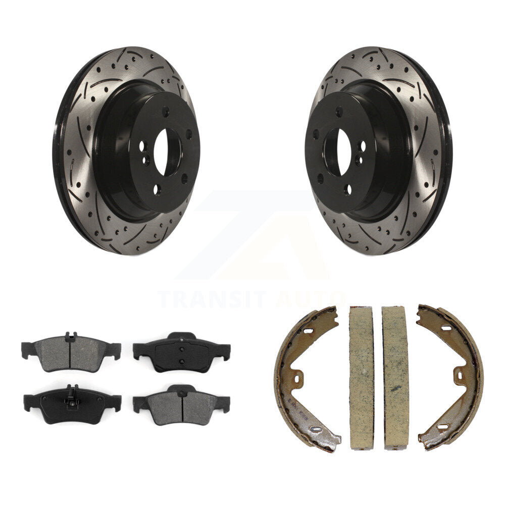 Coated Disc Rotors and Semi-Metallic Brake Pads Kit-KDS-101235 - Kit.bestparts.ca