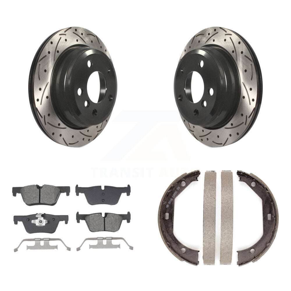 Coated Disc Rotors and Semi-Metallic Brake Pads Kit-KDS-101247 - Kit.bestparts.ca