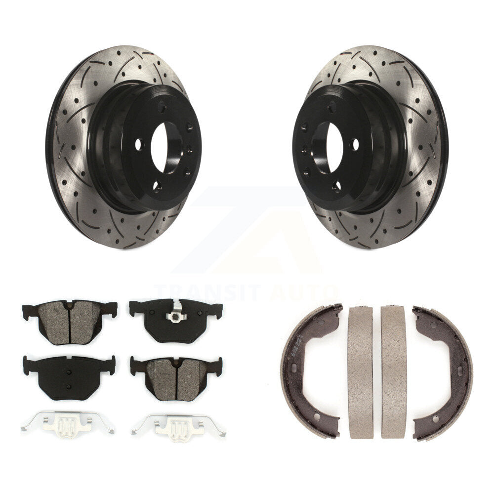 Coated Disc Rotors and Semi-Metallic Brake Pads Kit-KDS-101251 - Kit.bestparts.ca