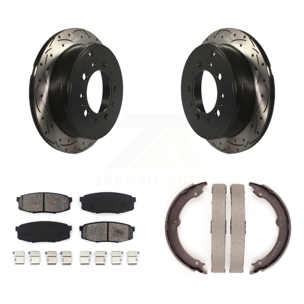 Coated Disc Rotors and Semi-Metallic Brake Pads Kit-KDS-101258 - Kit.bestparts.ca Kit.bestparts.ca