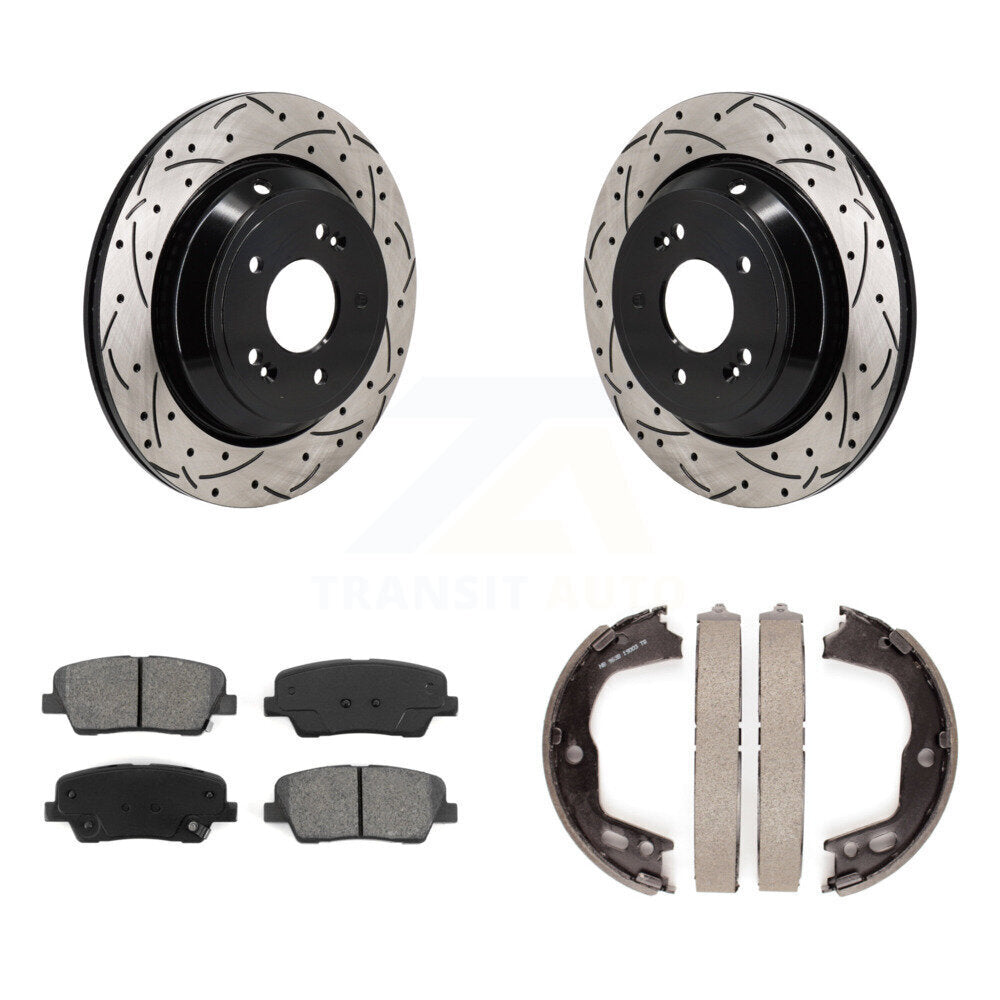 Disc Rotors and Semi-Metallic Brake Pads Kit-KDS-101272 - Kit.bestparts.ca Kit.bestparts.ca