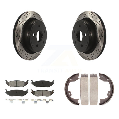 Coated Disc Rotors and Semi-Metallic Brake Pads Kit-KDS-101289 - Kit.bestparts.ca