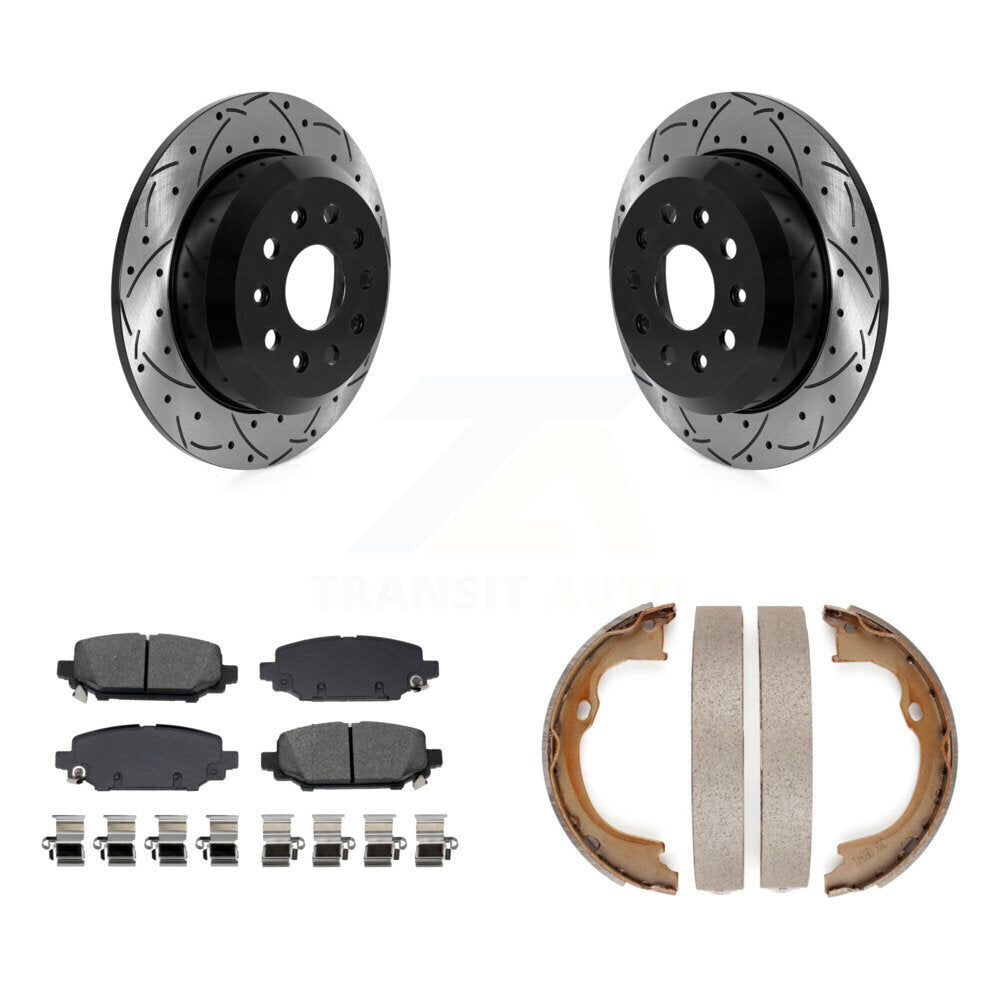 Disc Rotors and Semi-Metallic Brake Pads Kit-KDS-101308 - Kit.bestparts.ca