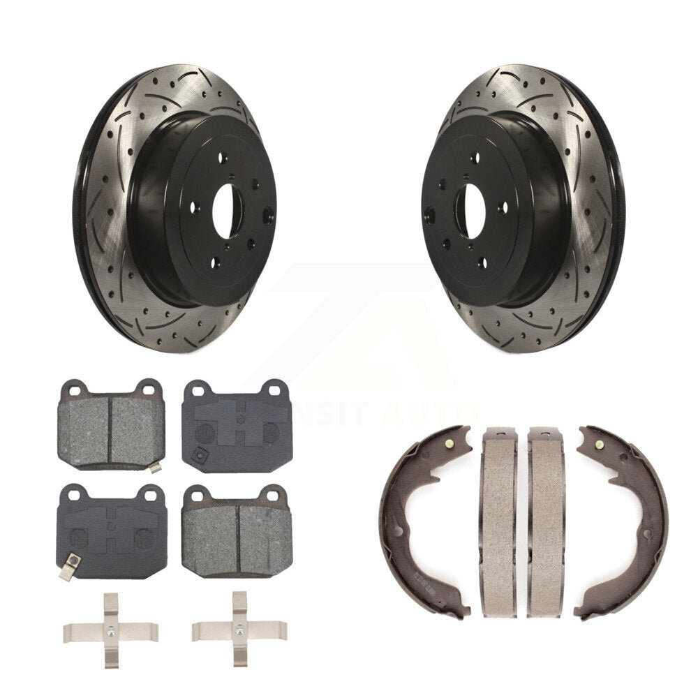 Coated Disc Rotors and Semi-Metallic Brake Pads Kit-KDS-101315 - Kit.bestparts.ca