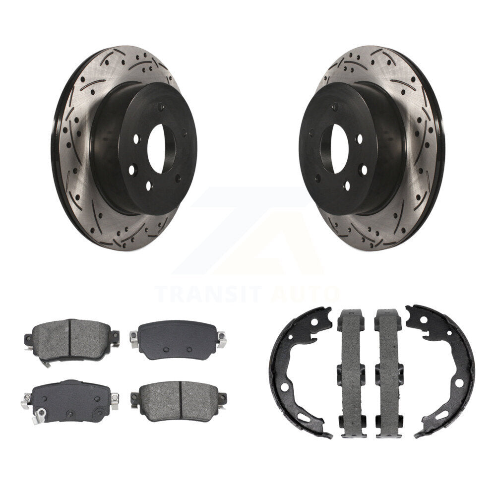 Coated Disc Rotors and Semi-Metallic Brake Pads Kit-KDS-101319 - Kit.bestparts.ca