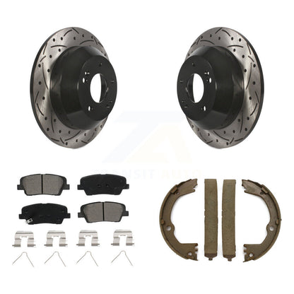 Coated Disc Rotors and Semi-Metallic Brake Pads Kit-KDS-101323 - Kit.bestparts.ca