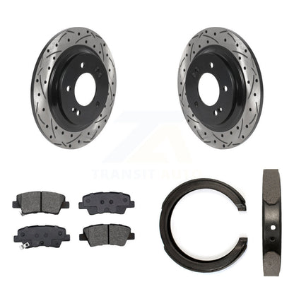 Coated Disc Rotors and Semi-Metallic Brake Pads Kit-KDS-101376 - Kit.bestparts.ca