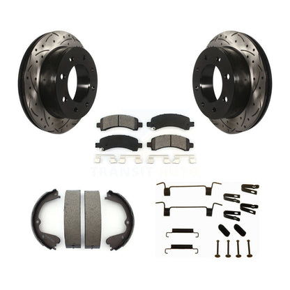 Coated Disc Rotors and Semi-Metallic Brake Pads Kit-KDS-101393 - Kit.bestparts.ca