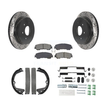 coated disc rotors and semi metallic brake pads-kds-101421 - Kit.bestparts.ca