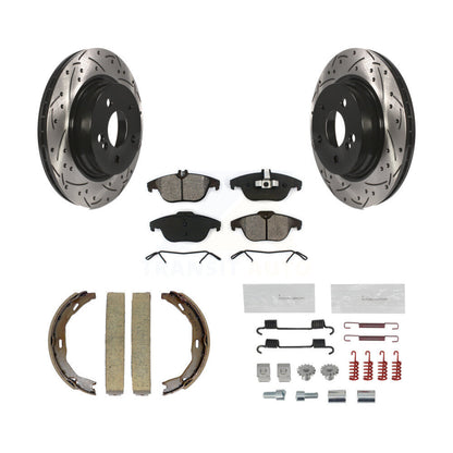 Coated Disc Rotors and Semi-Metallic Brake Pads Kit-KDS-101429 - Kit.bestparts.ca
