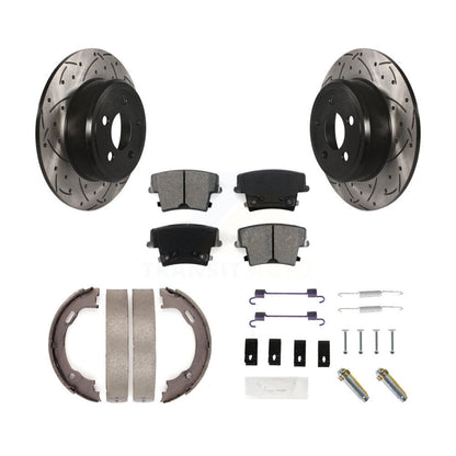 Coated Disc Rotors and Semi-Metallic Brake Pads Kit-KDS-101456 - Kit.bestparts.ca
