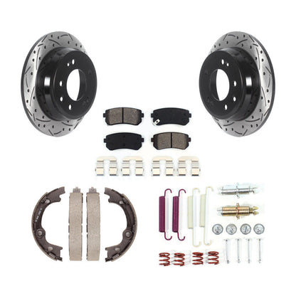 Coated Disc Rotors and Semi-Metallic Brake Pads Kit-KDS-101472 - Kit.bestparts.ca