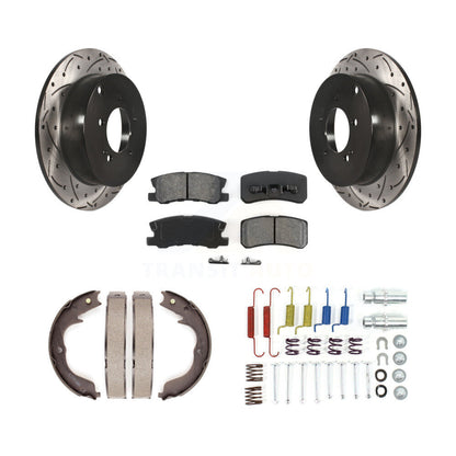 Coated Disc Rotors and Semi-Metallic Brake Pads Kit-KDS-101490 - Kit.bestparts.ca