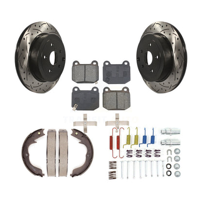 Coated Disc Rotors and Semi-Metallic Brake Pads Kit-KDS-101492 - Kit.bestparts.ca