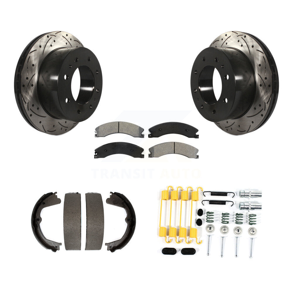 Coated Disc Rotors and Semi-Metallic Brake Pads Kit-KDS-101497 - Kit.bestparts.ca Kit.bestparts.ca