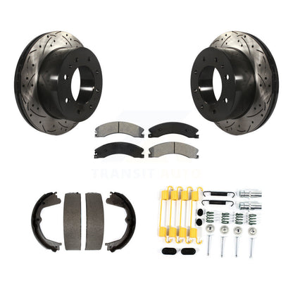 Coated Disc Rotors and Semi-Metallic Brake Pads Kit-KDS-101497 - Kit.bestparts.ca