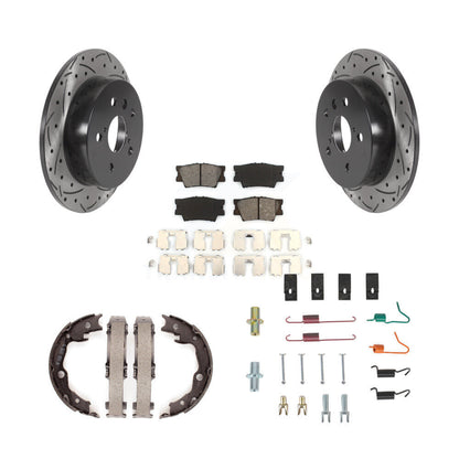 Coated Disc Rotors and Semi-Metallic Brake Pads Kit-KDS-101503 - Kit.bestparts.ca