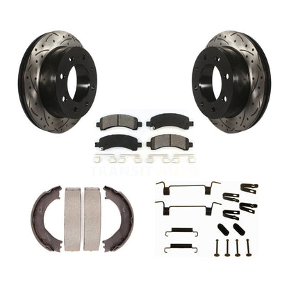 Coated Disc Rotors and Semi-Metallic Brake Pads Kit-KDS-101507 - Kit.bestparts.ca