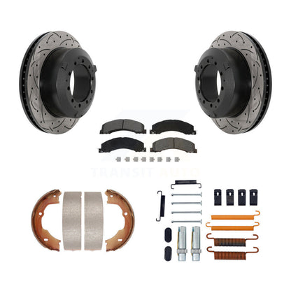 Coated Disc Rotors and Semi-Metallic Brake Pads Kit-KDS-101519 - Kit.bestparts.ca