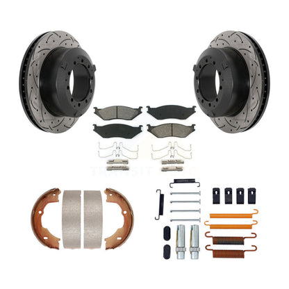 Coated Disc Rotors and Semi-Metallic Brake Pads Kit-KDS-101520 - Kit.bestparts.ca