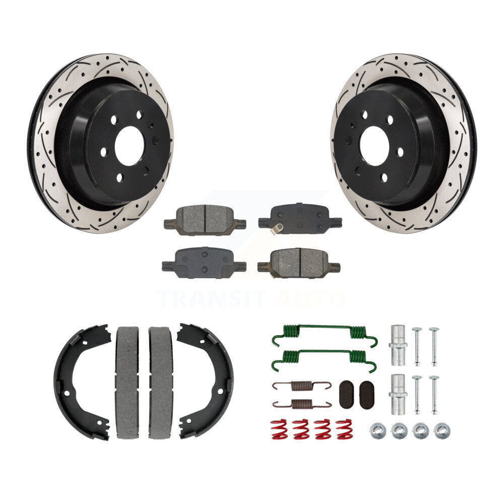 Disc Rotors and Semi-Metallic Brake Pads Kit-KDS-101526 - Kit.bestparts.ca Kit.bestparts.ca