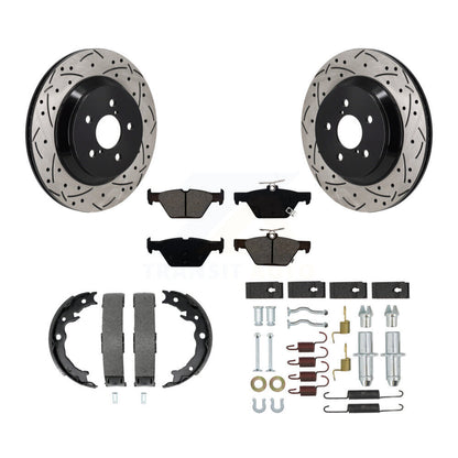 Disc Rotors and Semi-Metallic Brake Pads Kit-KDS-101542 - Kit.bestparts.ca