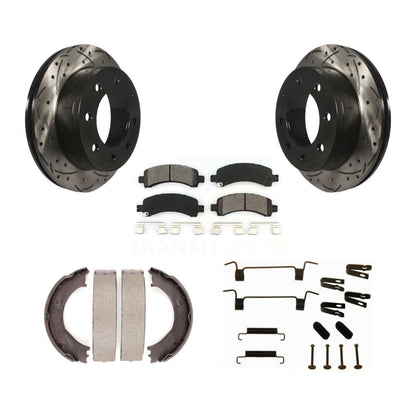 Coated Disc Rotors and Semi-Metallic Brake Pads Kit-KDS-101553 - Kit.bestparts.ca