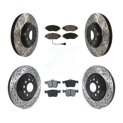 Disc Rotors and Semi-Metallic Brake Pads Kit-KDS-101563