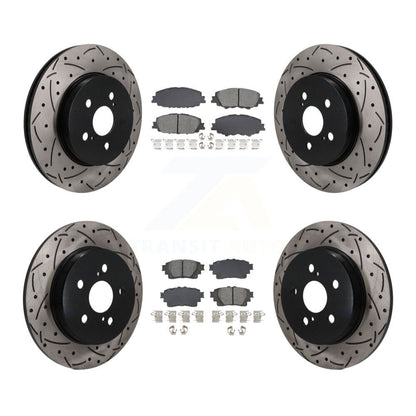 Disc Rotors and Semi-Metallic Brake Pads Kit-KDS-101564