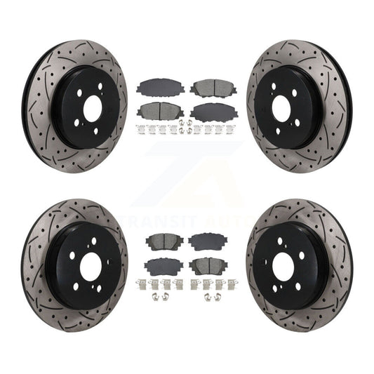 Disc Rotors and Semi-Metallic Brake Pads Kit-KDS-101564