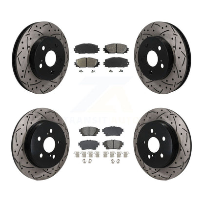 Disc Rotors and Semi-Metallic Brake Pads Kit-KDS-101567