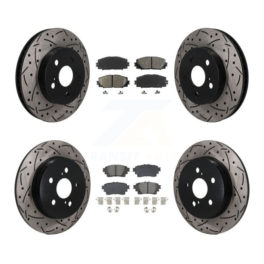 Disc Rotors and Semi-Metallic Brake Pads Kit-KDS-101567